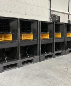 2x Turbosound Aspect TA-500DP powered 15"/10"/2" speaker