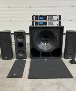 Fohhn Audio: XS-4 + 5x AT-09 + D4.750 DSP + D2.1500 DSP