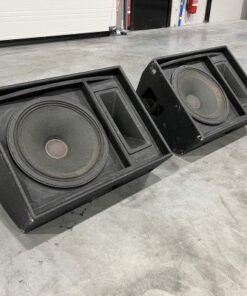 2x Martin Audio LE400B 15"/1" monitor