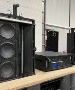 Alcons Audio: 2x QR18 + 1x ALC4 / DDP