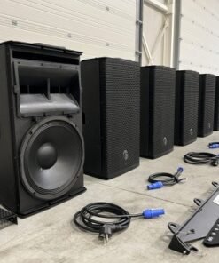 10x D.A.S. Audio Convert 12A 12"/2x1,75" powered array