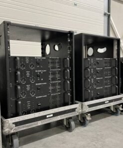 Crest Audio amplifier rack: 8001/2x7301/4801